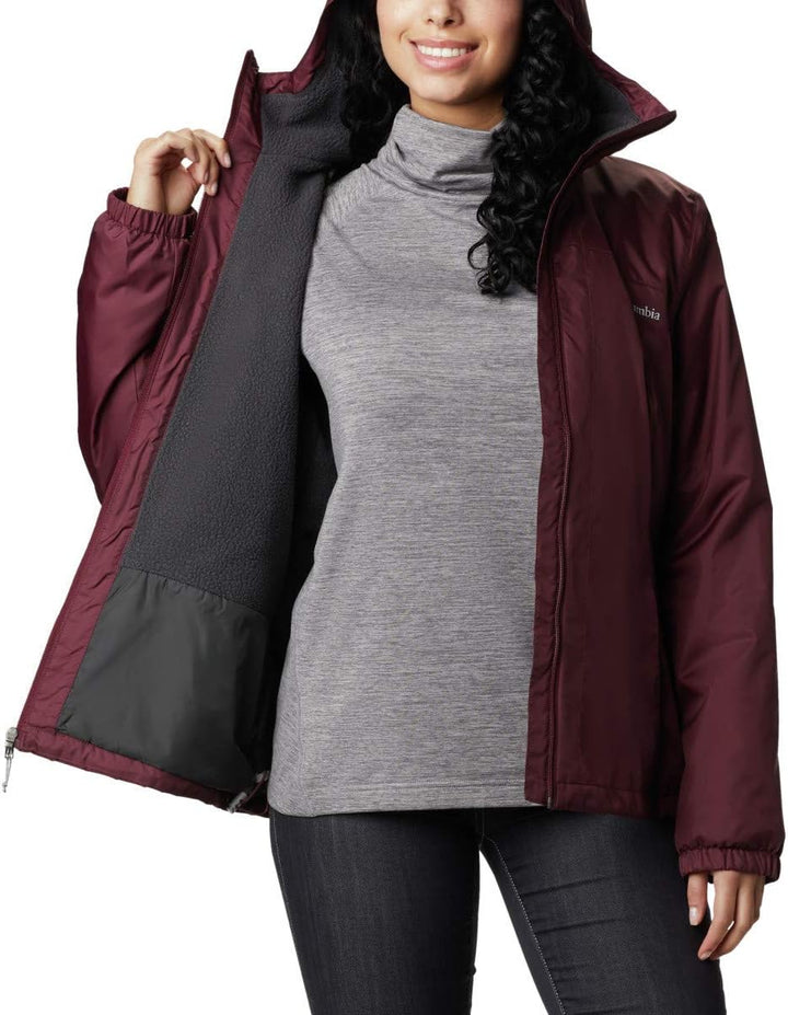 Columbia Damen Switchback Sherpa gefütterte Jacke 1X Malbec, 1X Malbec