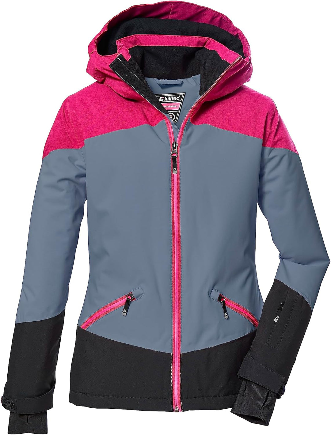 Killtec Mädchen Ksw 151 Grls Ski Jckt Skijacke wasserdicht/Funktionsjacke mit Kapuze und Schneefang