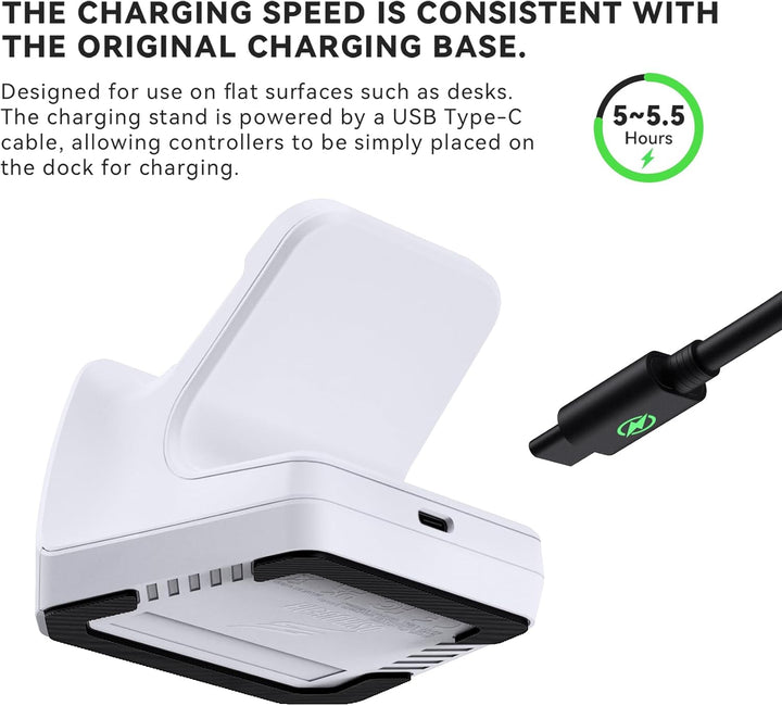 Ladestation für Xbox Elite Series 2 Controller, Magnetische Ladegerät Dock Zubehör für Xbox Elite Se