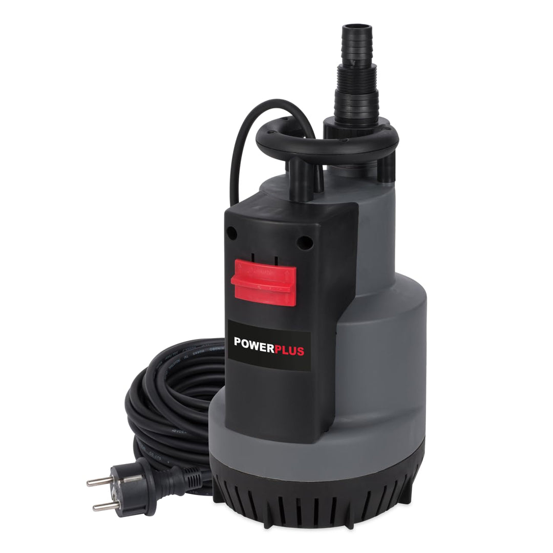 Powerplus Elektrische Wasserpumpe POWEW67920-750 W Tauchpumpe, Maximaltemperatur 35°C und Fördermeng