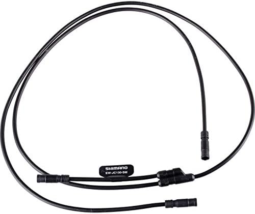 SHIMANO Unisex – Erwachsene Y-verbindungskabel-2090319120 Y-Verbindungskabel/Verteiler, Schwarz, Ein