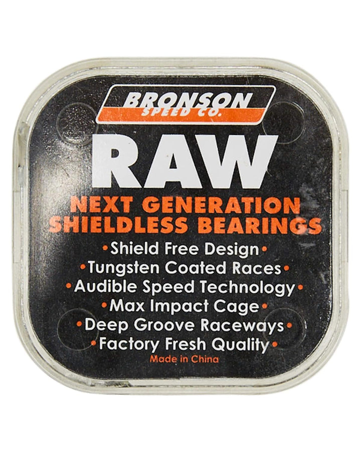 Bronson++ Skateboard Kugellager Raw Kugellager grey/orange, grey/orange