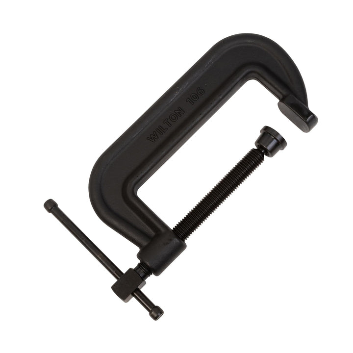 Wilton 14156 106, 100 Serie geschmiedet c-clamp-heavy-duty, 2-inch-6-inch Kiefer Öffnung, 2–1/2 Zoll