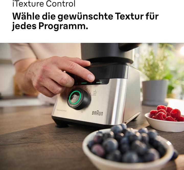 Braun PowerBlend 7 – Hochleistungs-Standmixer mit 30.000 U/min für cremige Smoothies, Shakes & Sauce