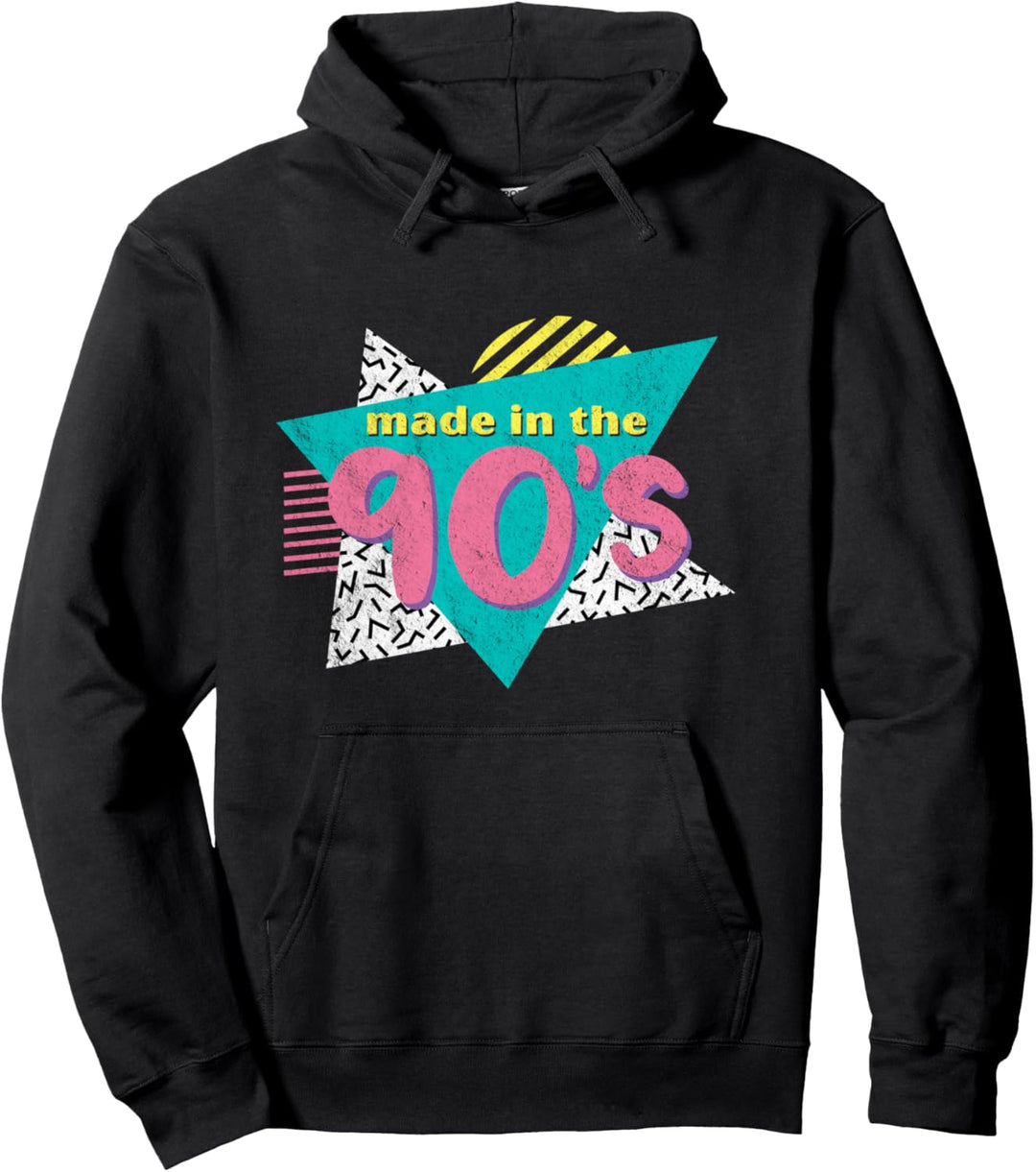 Made in the 90's Retro Vintage 1990er Geburtstag Geschenk Pullover Hoodie