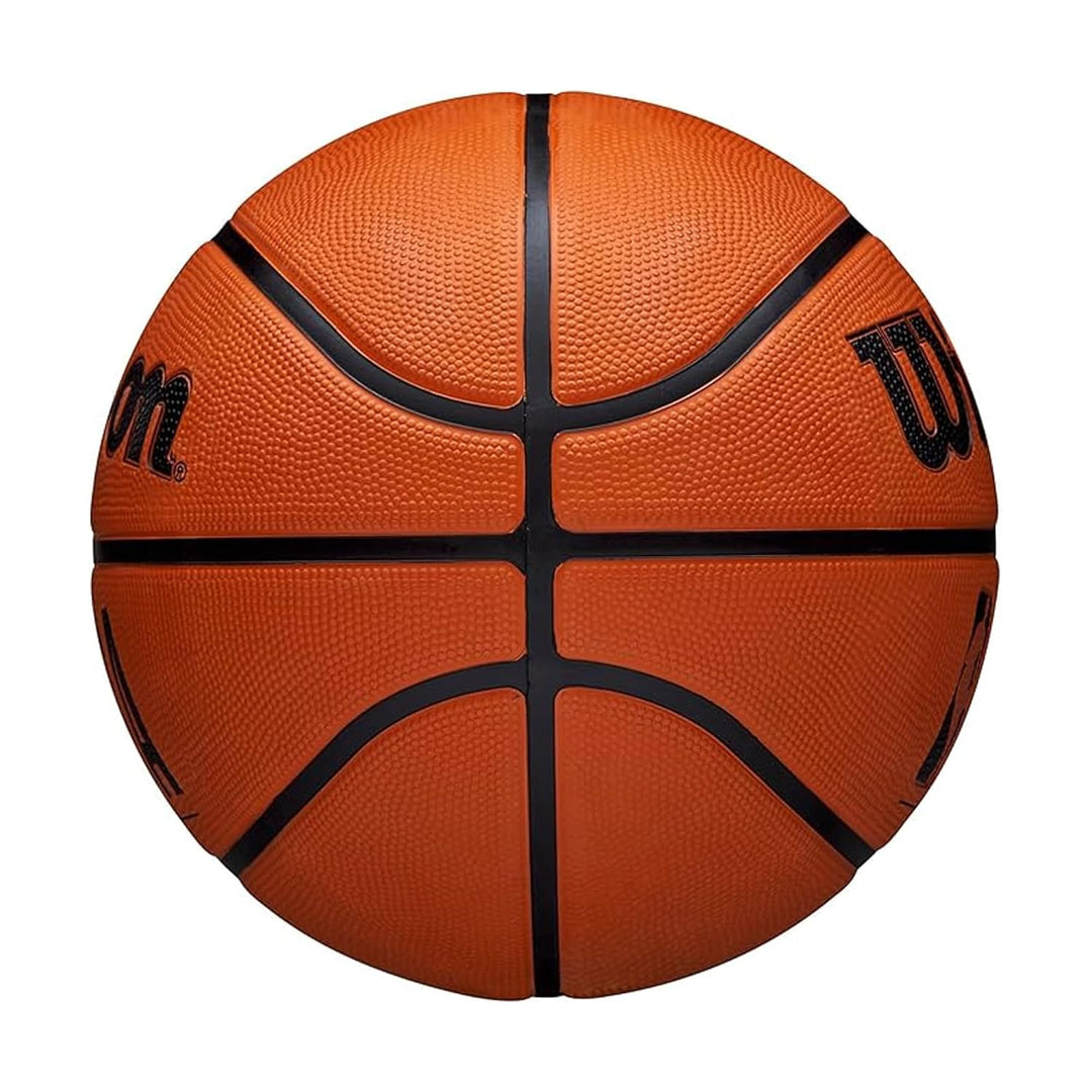 Wilson NBA Authentic Series Outdoor Ball WTB7300XB, Unisex, Basketball, Orange/Black, 5