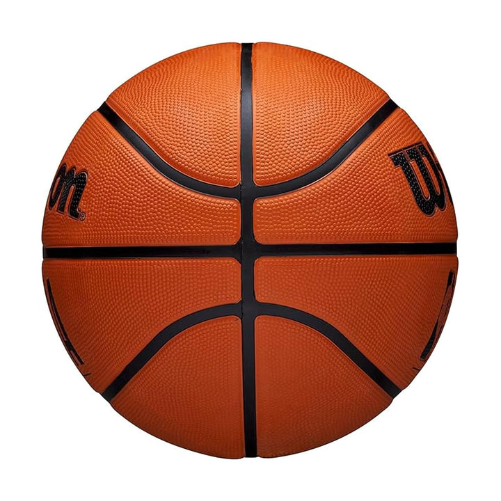 Wilson NBA Authentic Series Outdoor Ball WTB7300XB, Unisex, Basketball, Orange/Black, 5