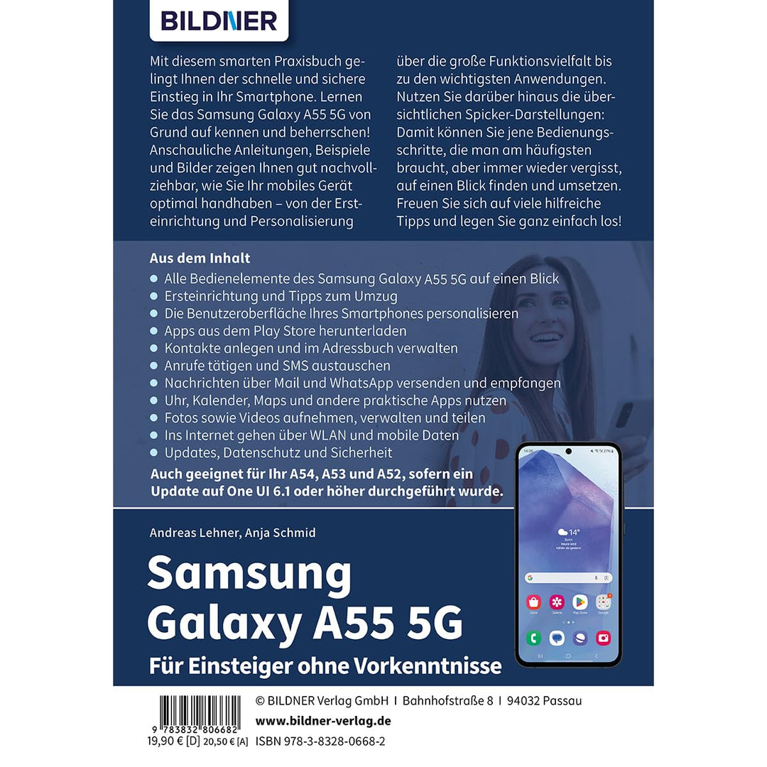 Samsung Galaxy A55 5G - Für Einsteiger ohne Vorkenntnisse: Die verständliche Anleitung für Ihr Smart