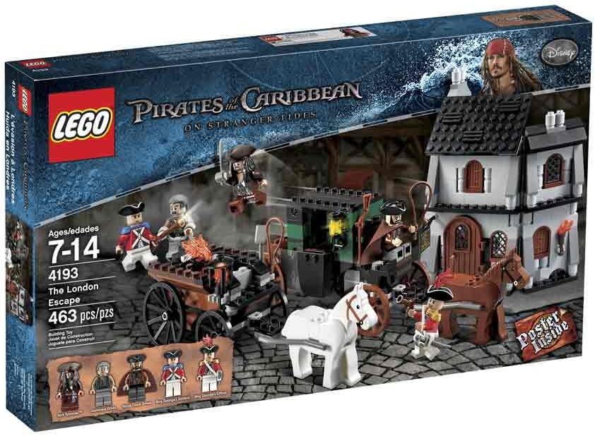 LEGO Pirates Of the Caribbean On Stranger Tides The London Escape 4193