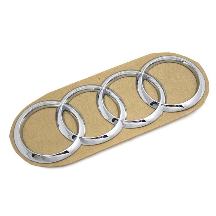 Audi Original Ringe Emblem Zeichen Heckklappe Motorhaube Logo Chrom