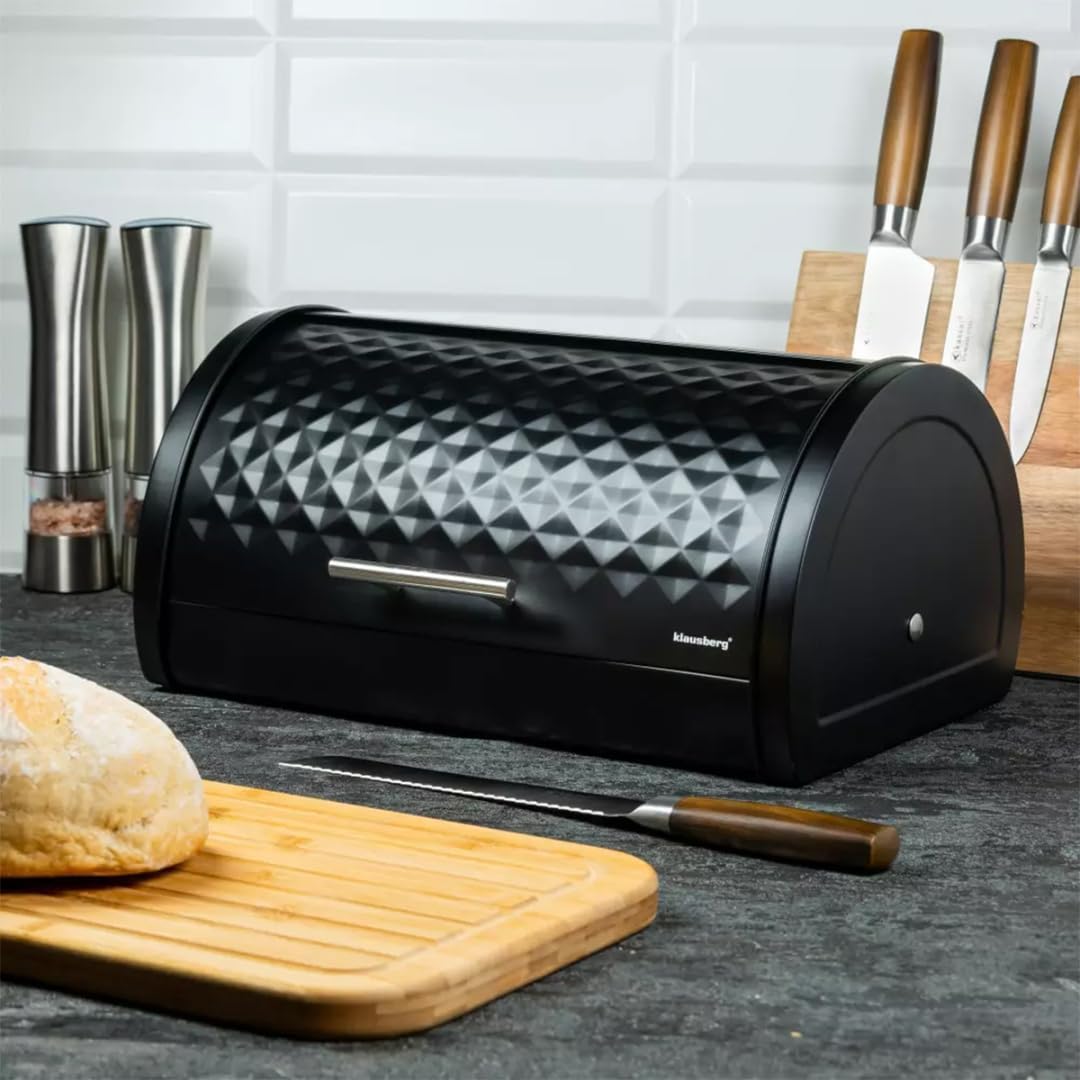 Brotkasten Brotbox aus Edelstahl KLAUSBERG KB-7453