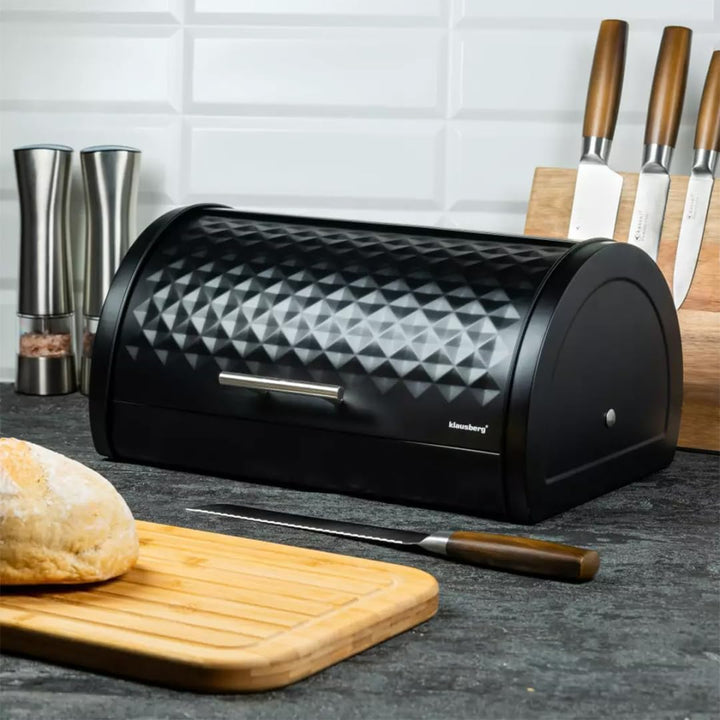 Brotkasten Brotbox aus Edelstahl KLAUSBERG KB-7453