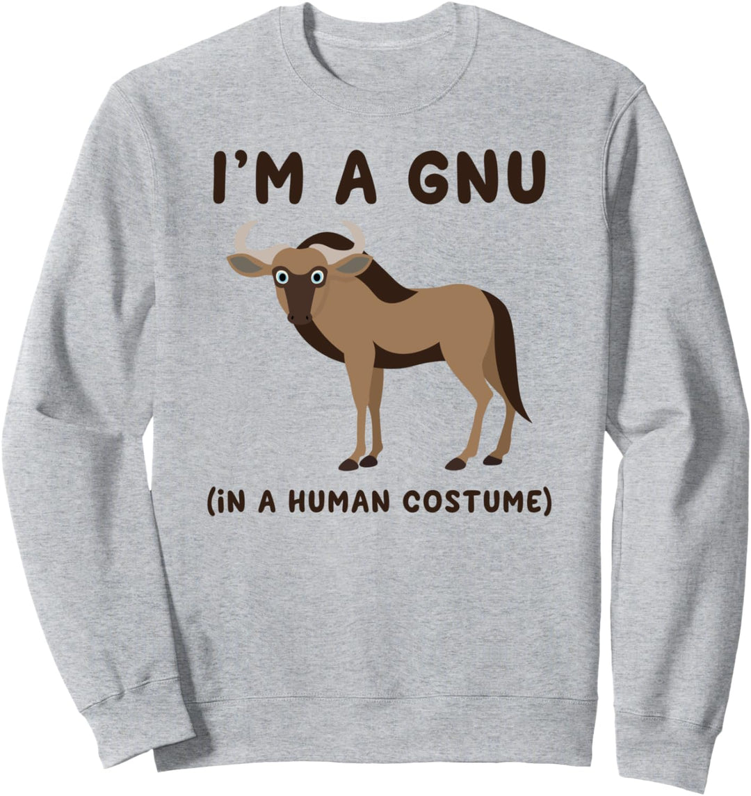Funny Gnus Shirt Gnu Costume Sweatshirt
