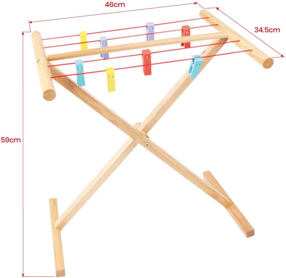 Bigjigs Toys Trockengestell für Wäsche