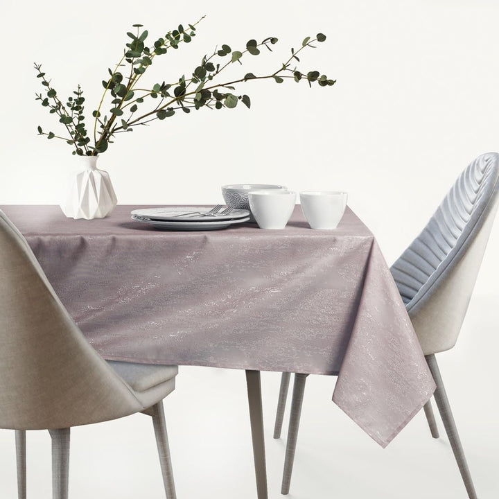 AmeliaHome Tischdecke 110x180 cm Tischtuch Tafeldecke Fleckschutz Lotuseffekt Abwaschbar Wasserabwei