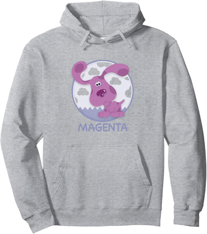 Blue's Clues Magenta Simple Portrait Pullover Hoodie