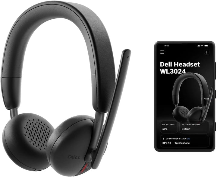Dell EMC WL3024 Wireless Headset, WL3024