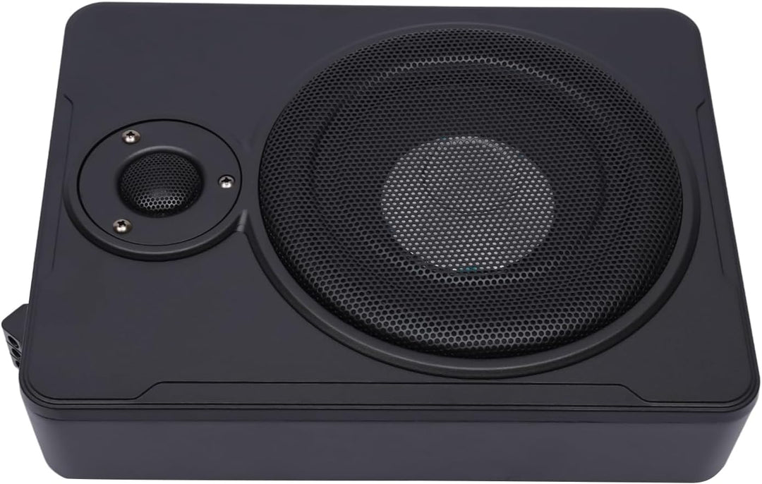HarBin-Star Ultradünner Auto-Subwoofer mit Kabe Verbesserter Bass Aktive Lautsprecher 600W Leistung