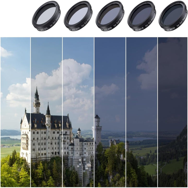 Walimex Pro Drohnenfilter DJI Phantom 3/4 ND16 (Neutral Density) schwarz ND16 DJI Phantom 3/4, ND16