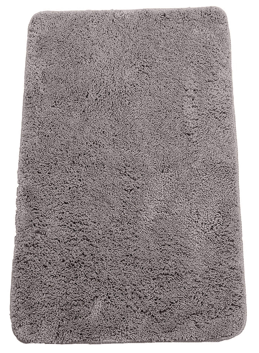 Brandsseller Badematte 70x120 cm Badvorleger Badteppich Badezimmerteppich Duschvorleger Grau