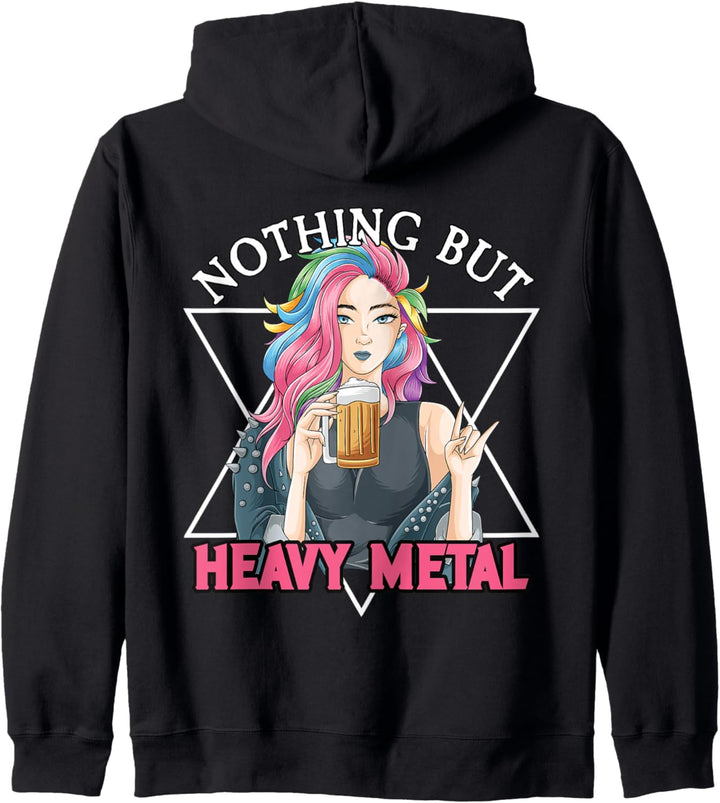 Nothing But Heavy Metal I Heavy Metal Frau Kapuzenjacke