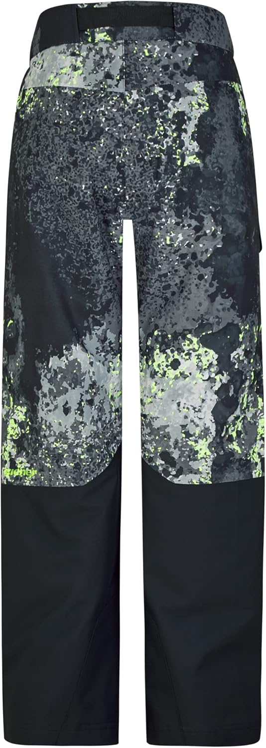 Ziener Jungen Ski-Hose, Schnee-Hose | wasserdicht, Winddicht, warm Akando 128 Galaxy Print, 128 Gala