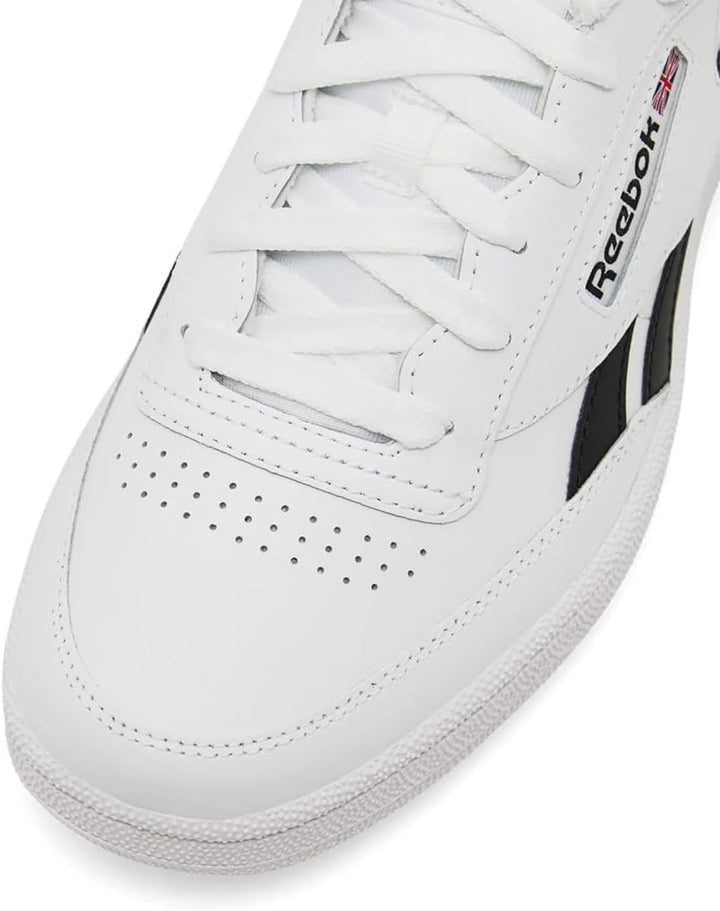 Reebok Unisex Club C Revenge Sneaker 34 EU Ftwwht Black Ftwwht, 34 EU Ftwwht Black Ftwwht