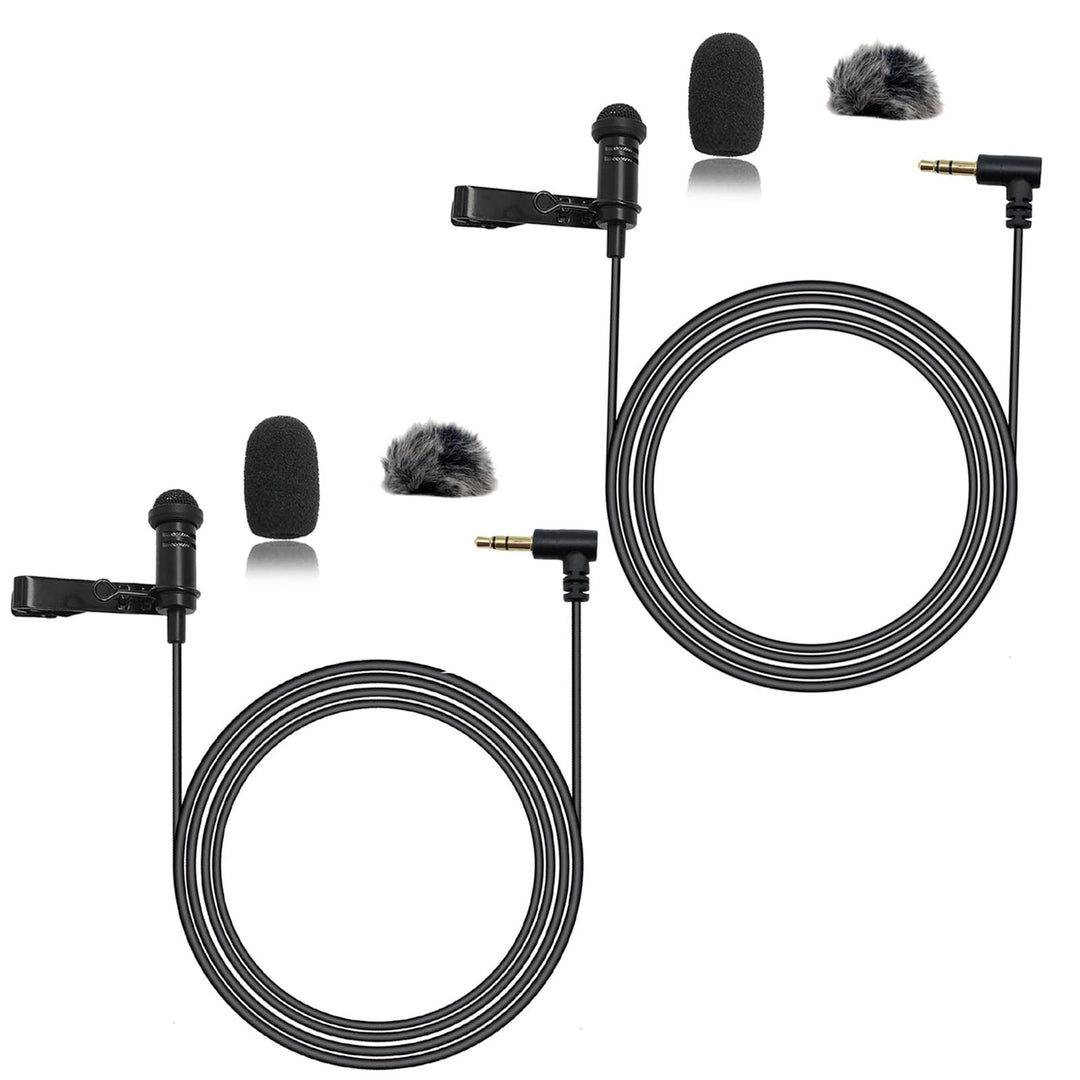 NewTH Lavalier-Ansteckmikrofon, omnidirektional, Kondensator, kabelgebunden, Lav-Mikrofon für DJI Mi
