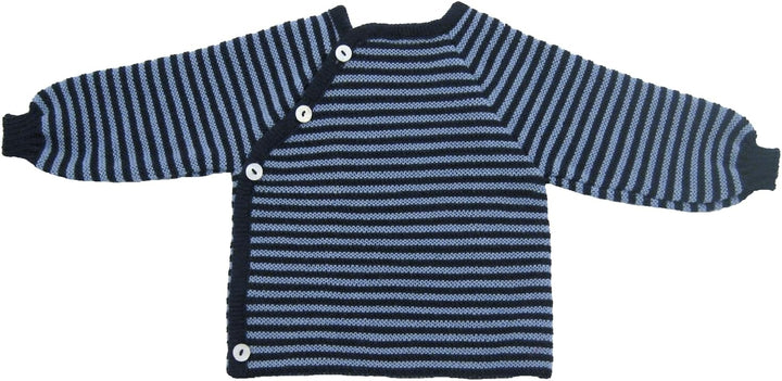 Reiff Reläx 20170 - Schlüttli Uni Bio-Merino-Schurwolle (kbT) natur 98-104 Marine Blau, 98-104 Marin