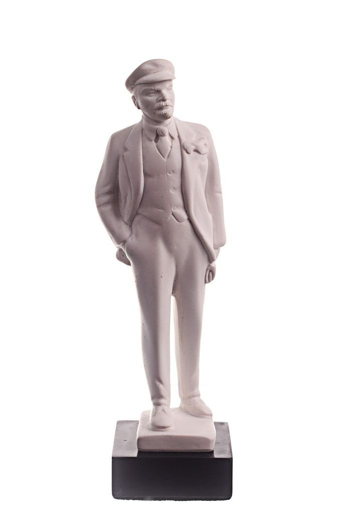 danila-souvenirs Sowjetischer russischer Leader Wladimir Lenin marmor Büste Statue Skulptur 16 cm