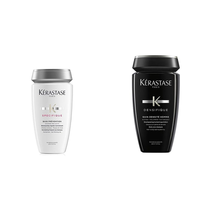 Kérastase | Shampoo für feines und dünnes Männerhaar, Verdichtendes Haarbad mit Biotin, Bain Densité