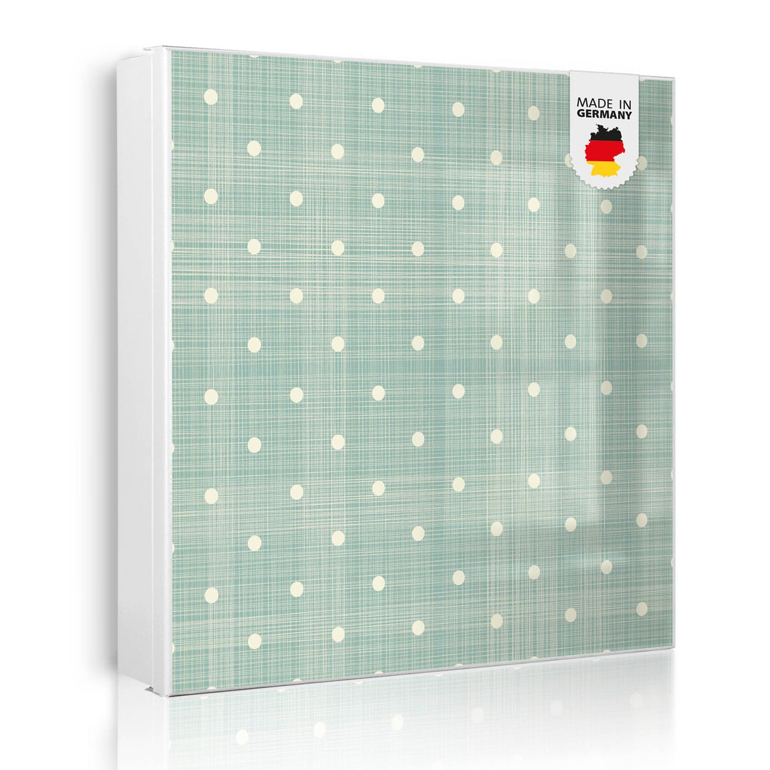 banjado Grosser Schlüsselkasten Metall - Schlüsselbox 30x30cm mit 32 Haken - Schlüsselkasten modern