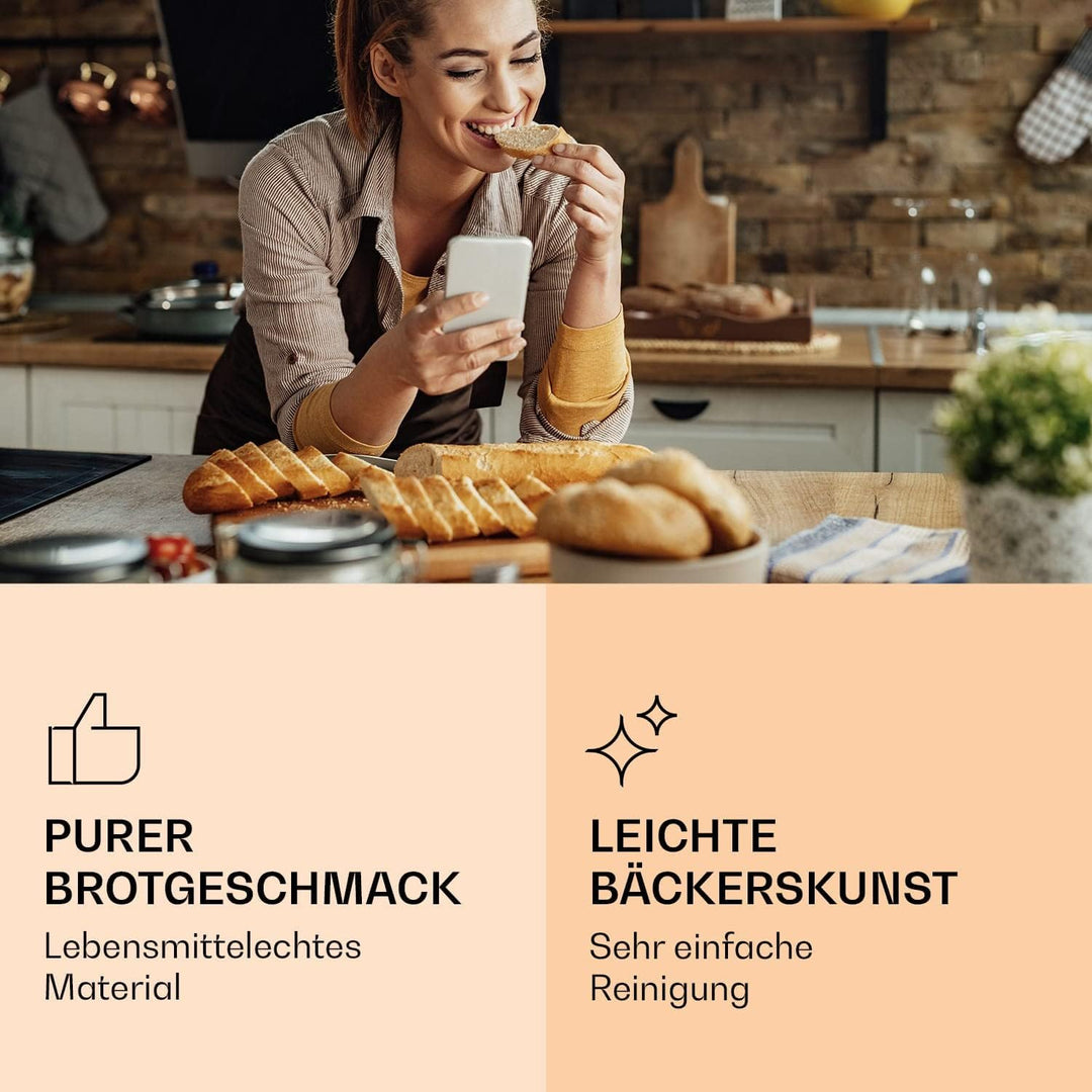 Baguette-Backblech, 3er Set mit 3 Mulden, Spülmaschinenfest, Antihaft Metall-Backform für Brot und B