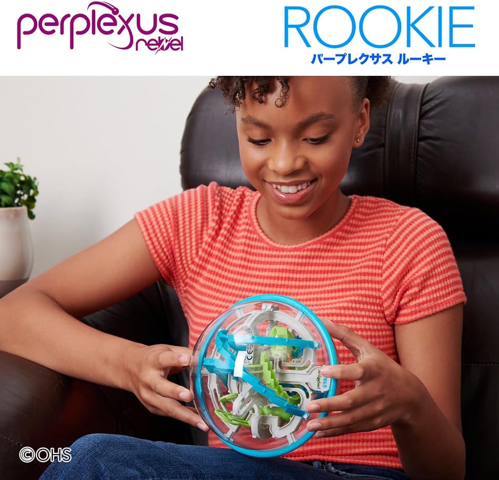 PERPLEXUS 20068987 Master Games 6022079 - Perplexus Rookie, Geschicklichkeitsspiel, Anfänger, 70 Her