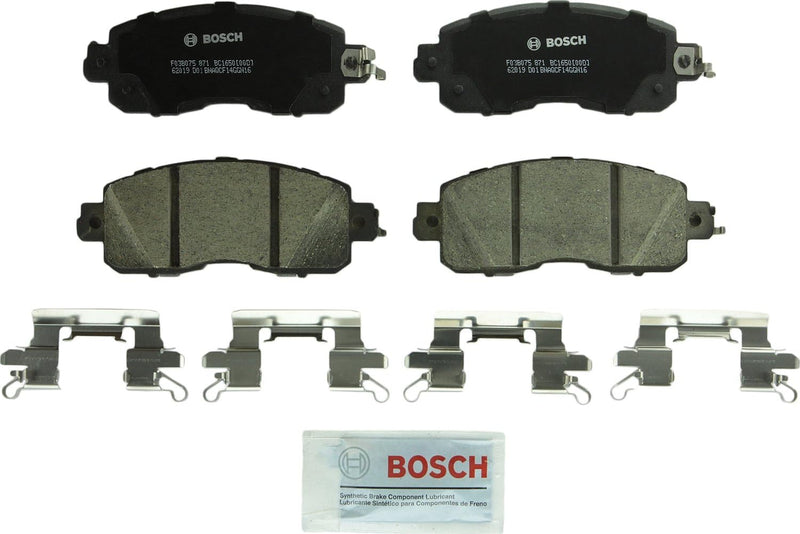 BOSCH BC1650 QuietCast Premium-Keramik-Scheibenbremsbelagsatz, kompatibel mit ausgewählten Nissan Al