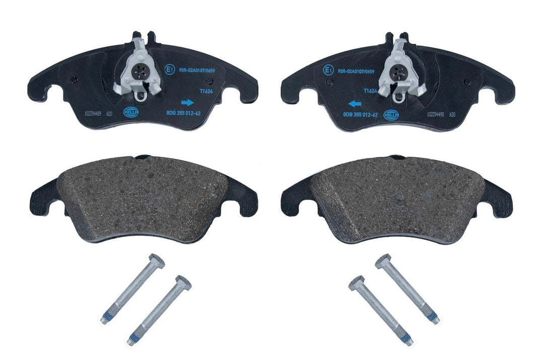 HELLA PAGID 8DB 355 012-621 Bremsbelagsatz - T1624 - Dicke/Stärke: 19.4mm - Bremssystem: Lucas - für