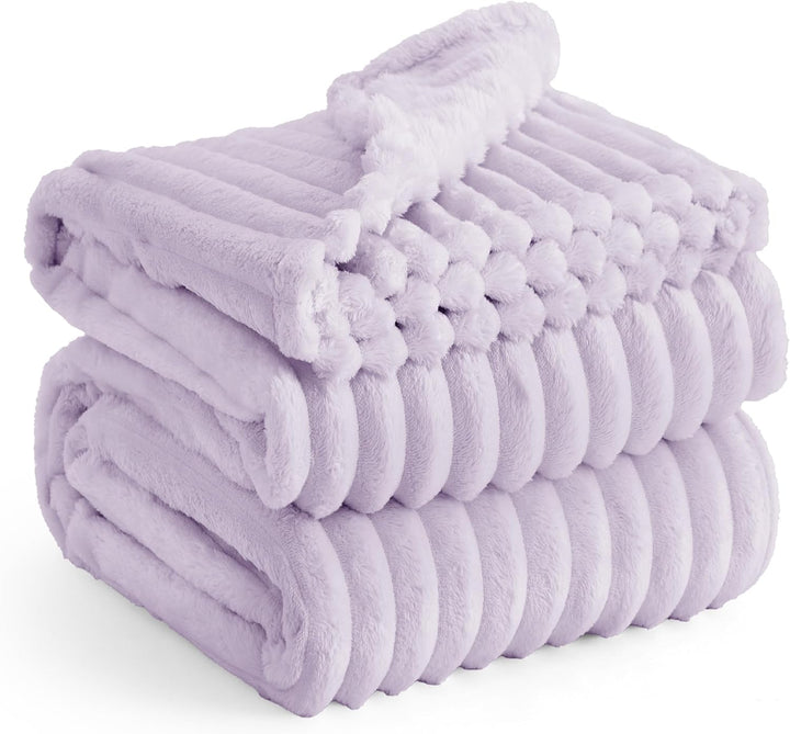 BEDSURE Kuscheldecke Flauschig Decke Fleecedecke – Weiche Warme Grobe Korddecke Gemütlicher Sofadeck