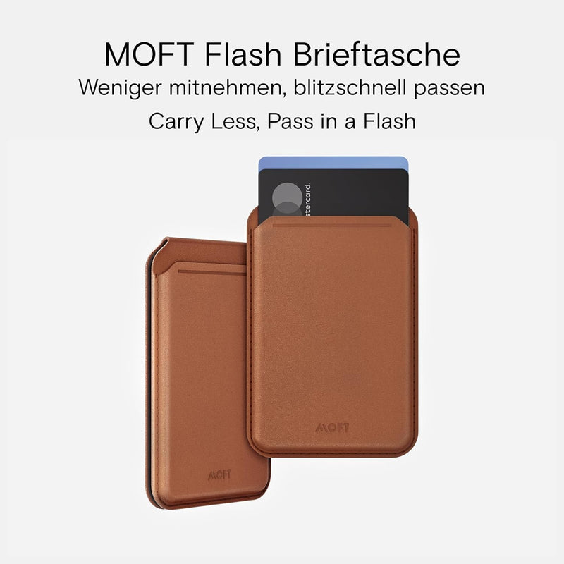 MOFT Magnetischer Kartenhalter Handy Brieftasche, Verstellbarer Brieftaschenständer mit offenem Ausw