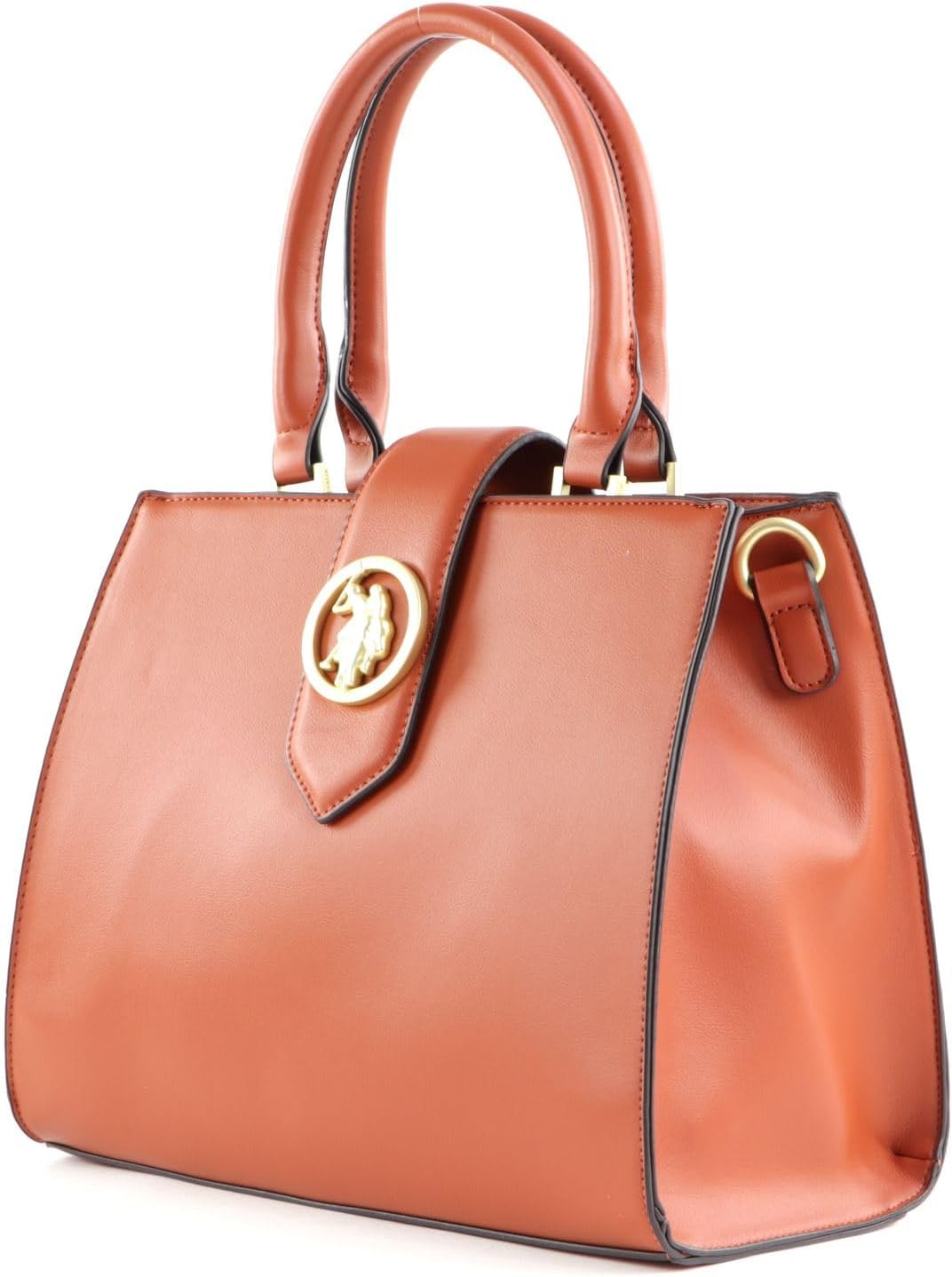 U.S. POLO ASSN. Vancouver Double Handle Tan