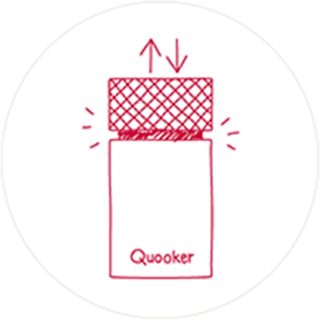 Quooker COMBI+ 2.2 E Nordic Round RVS (Voll-Edelstahl)