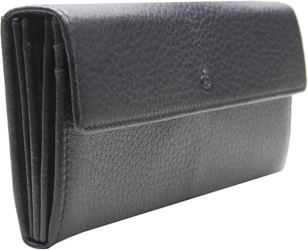 Esquire Deer Damenlangbörse 18 cm schwarz, Schwarz