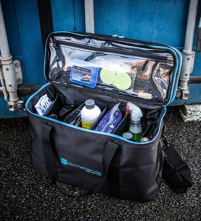 Detailing Bag Big | Praktische Tasche für den Kofferraum mit Klett für optimale Fixierung | Organize