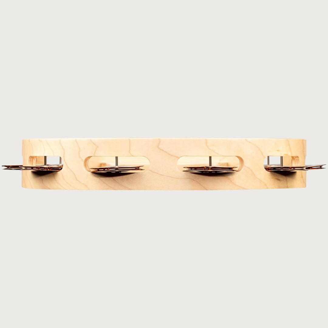 Meinl Percussion AE-MTA1BO Tambourine, Artisan Edition, 25,4 cm (10 Zoll) Durchmesser, einreihig mit