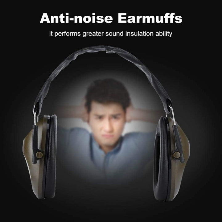 Zerone Schalldichte Ohrenschützer, Anti-Lärm Tactical Headset Gehörschutz für Schiessen Flughäfen Ga