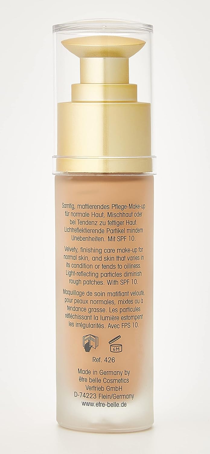 Velvet Mat Matifying Make-up; être belle Cosmetics; Samtig, mattierendes Pflege-Make-up; langanhalte