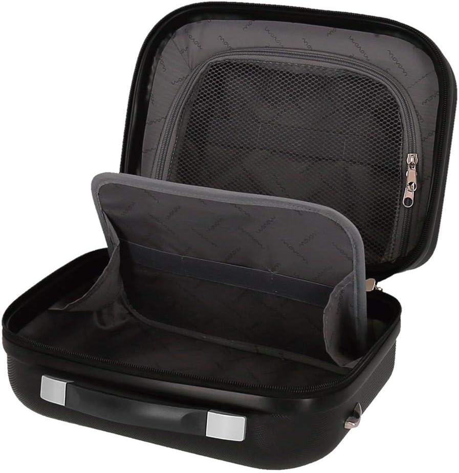 Movom Riga Anpassungsfähiger Schönheitsfall Schwarz 29x21x15 cms ABS, Schwarz
