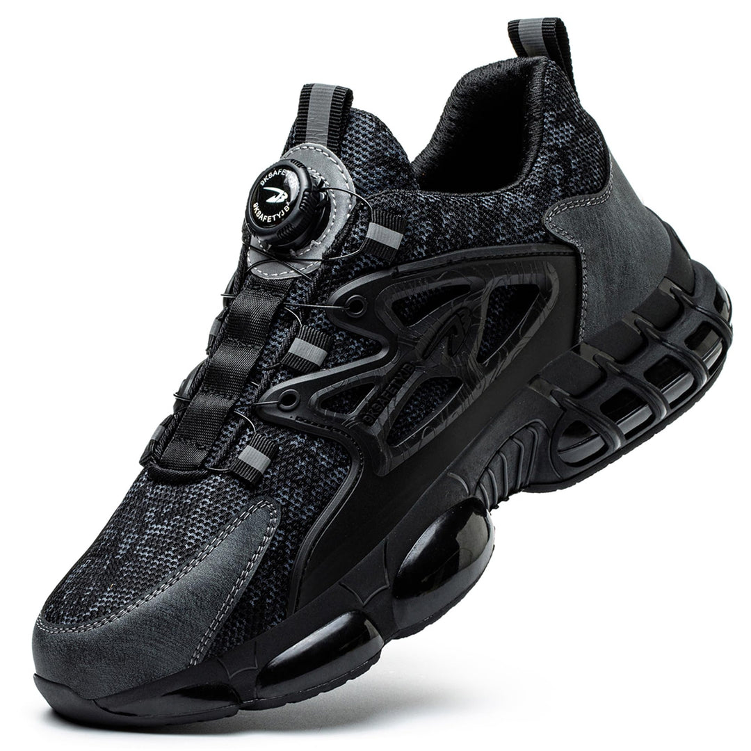 Sicherheitsschuhe Herren Leicht Arbeitsschuhe Stahlkappe Damen Sportlich Stahlkappenschuhe rutschfes