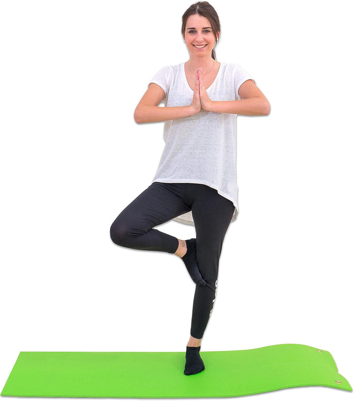 Betzold - Gymnastikmatte mit Ösen, Yoga, Pilates, aufhängbar, rutschfest, NoColor