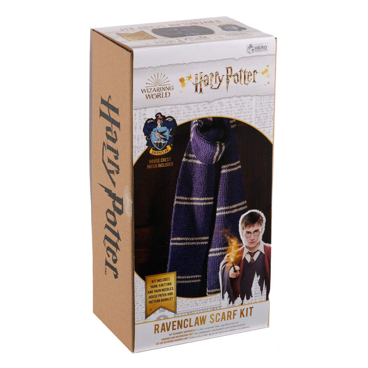 Harry Potter Strickset Schal - Ravenclaw Design