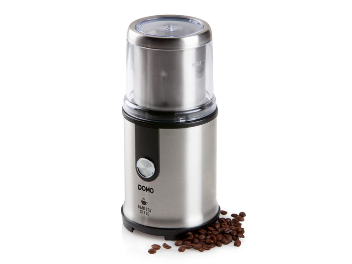 Domo DO723K Kaffeemühle, Edelstahl, 300 W, Silber